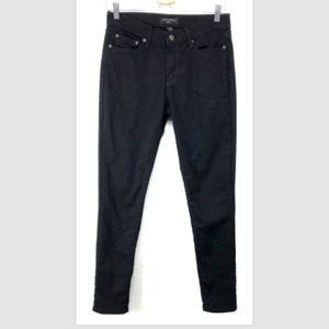 Banana Republic Black Jeans Womens 27 4 Mid Rise Skinny Jeans Stretch
